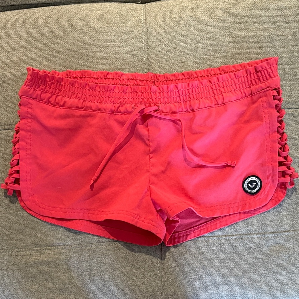 Roxy Vibrant Pink swim Shorts